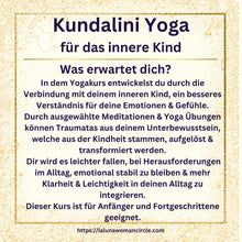 Lade das Bild in den Galerie-Viewer, Videokurs zur Verbindung mit dem inneren Kind mit Kundalini Yoga