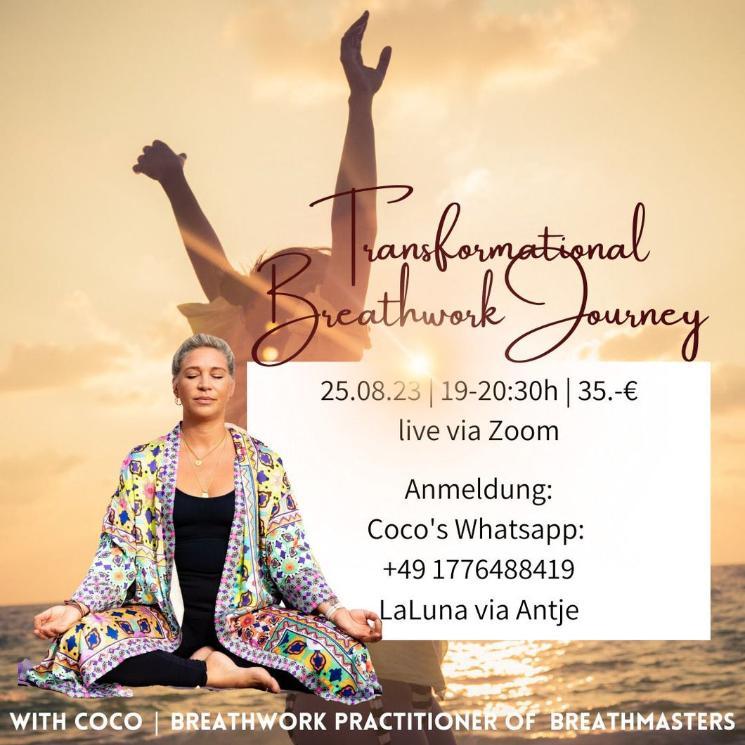 BREATHWORK MIT COCO / 25.08.23 / 19 Uhr
